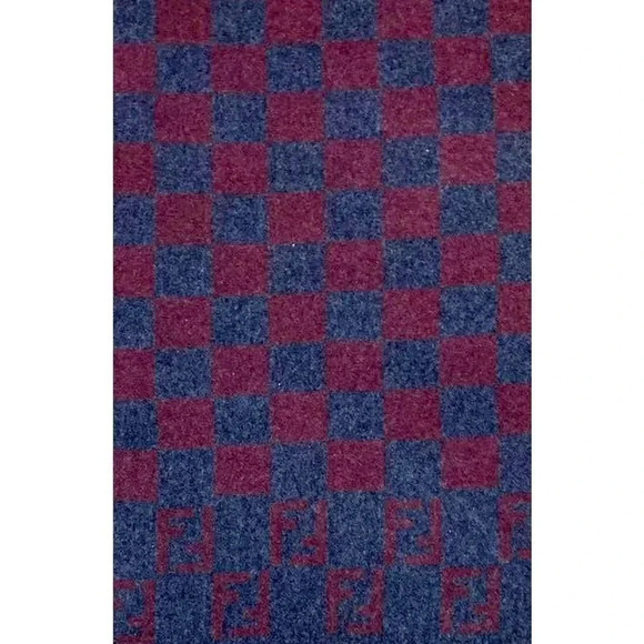 Vintage Fendi Wool Scarf 12x56 - Picture 2 of 3